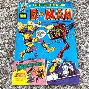 VINTAGE 1967 HARVEY THRILLER Bee Man Big Double-Feature Magic Master Comic #2